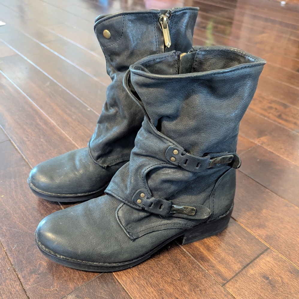 Sam Edelman Ridge Leather Moto Boot